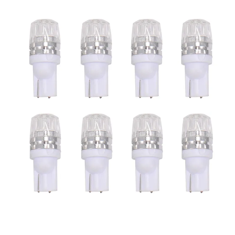2 шт. LED T10 W5W 194 свет супер яркий 6000K белая автомобильная лампа для чтения зазор