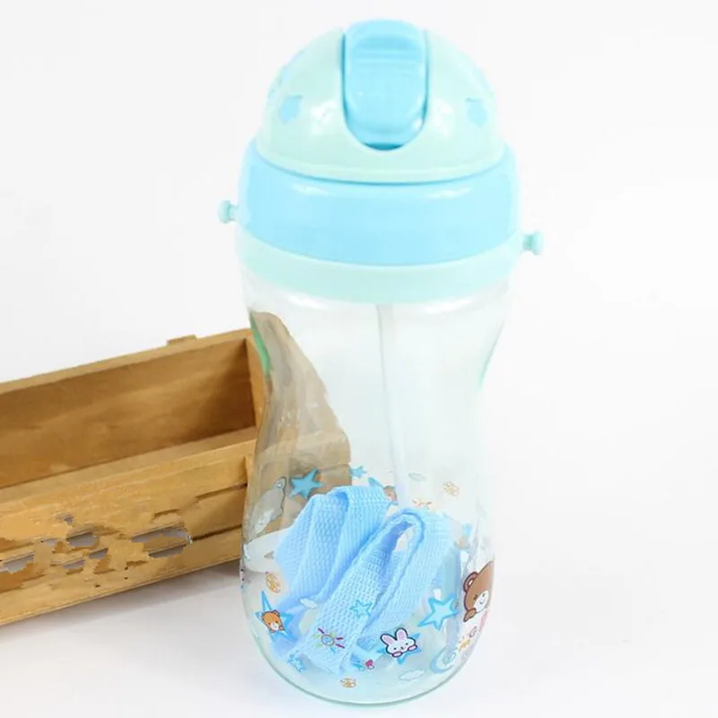 Детские бутылочки Экологичные PP детские бикки чашки Мультяшные детская бутылка
