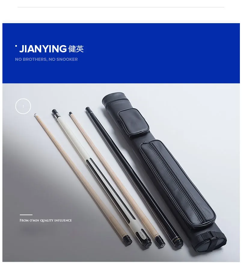 Jianying One бильярдный пул кий один пробойник прыжок чехол для кия набор Китай