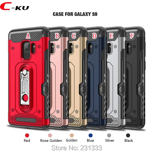 Защитный чехол C-ku из жесткого поликарбоната и ТПУ для Samsung Galaxy S10 S10E S9 PLUS J5 2017 J530 J7