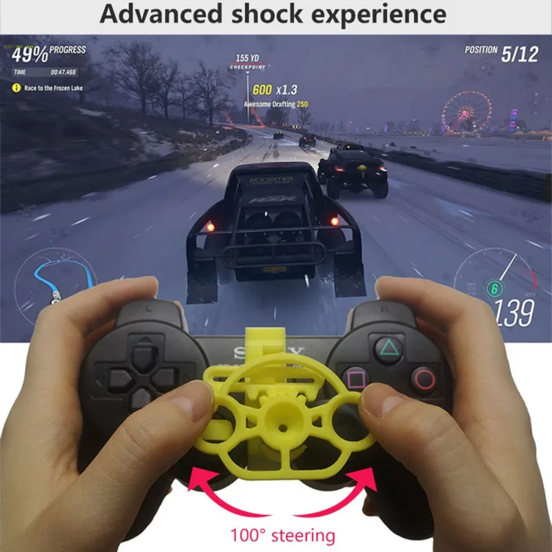 Джойстик для PS4 PS3 беспроводной геймпад управление рулем имитация