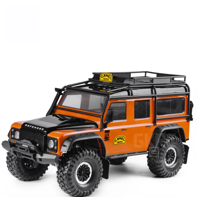 Металлическая наклейка 1/10 эмблема логотип для Rc Crawler Car Defender Traxxas Trx4 Rc4wd D90 D110 90046 90047
