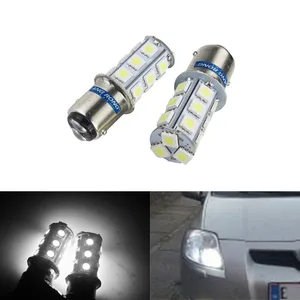 ANGRONG 2X 1157 1154 2057 2357 2397 3497 1016 BAY15D 18 LED 5050 SMD Turn Signal Tail Backup Brake Light White Lamp Not Canbus