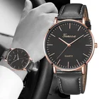 Повседневные минималистичные мужские часы Geneva, аналоговые кварцевые спортивные наручные часы, деловые часы, мужские часы для юриста, мужские часы