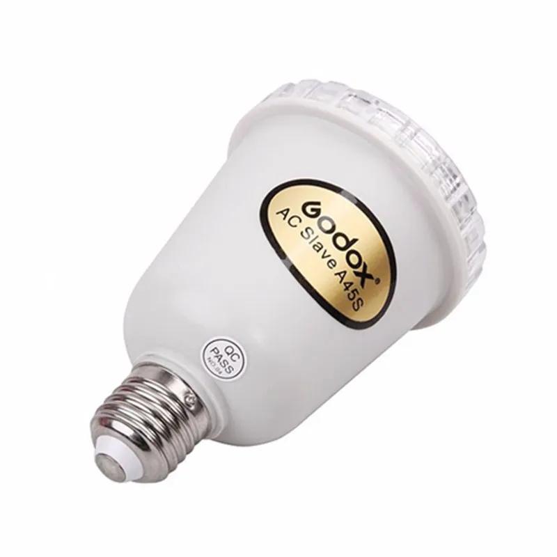 Godox A45S Studio E27 винт AC Slave Flash Strobe Bulb светильник | Электроника