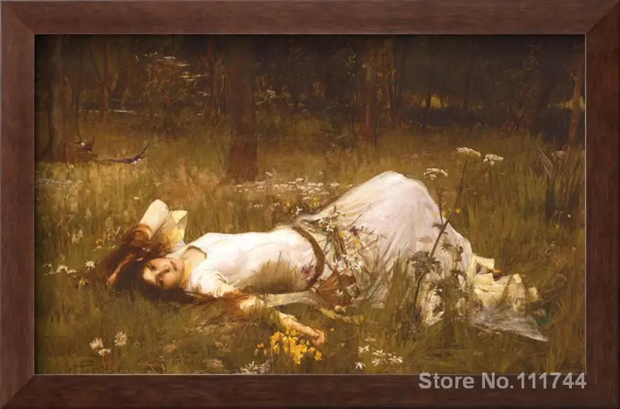 Ophelia от John William Waterhouse знаменитая картина маслом Репродукция ручной работы высокое