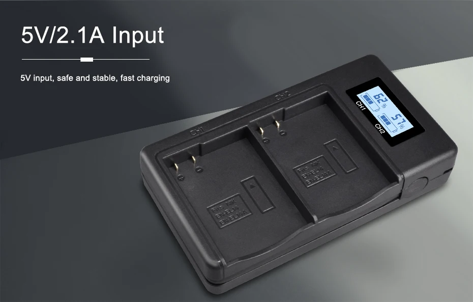 ЖК USB зарядное устройство для EN-EL14 EN-EL14a ENEL14 батарея для Nikon P7800, P7100, D3400, D5500, D5300, D5200, D3200, D3300, D5100, D3100, Df