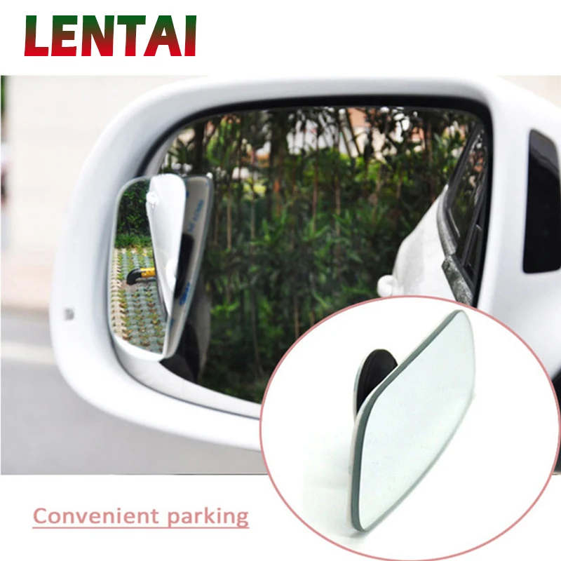 

OVERE 1Set Car Rearview Mirror 360 Wide-angle Lens For Hyundai Solaris I30 creta IX25 Suzuki Swift SX4 Lada Vesta Granta Kalina
