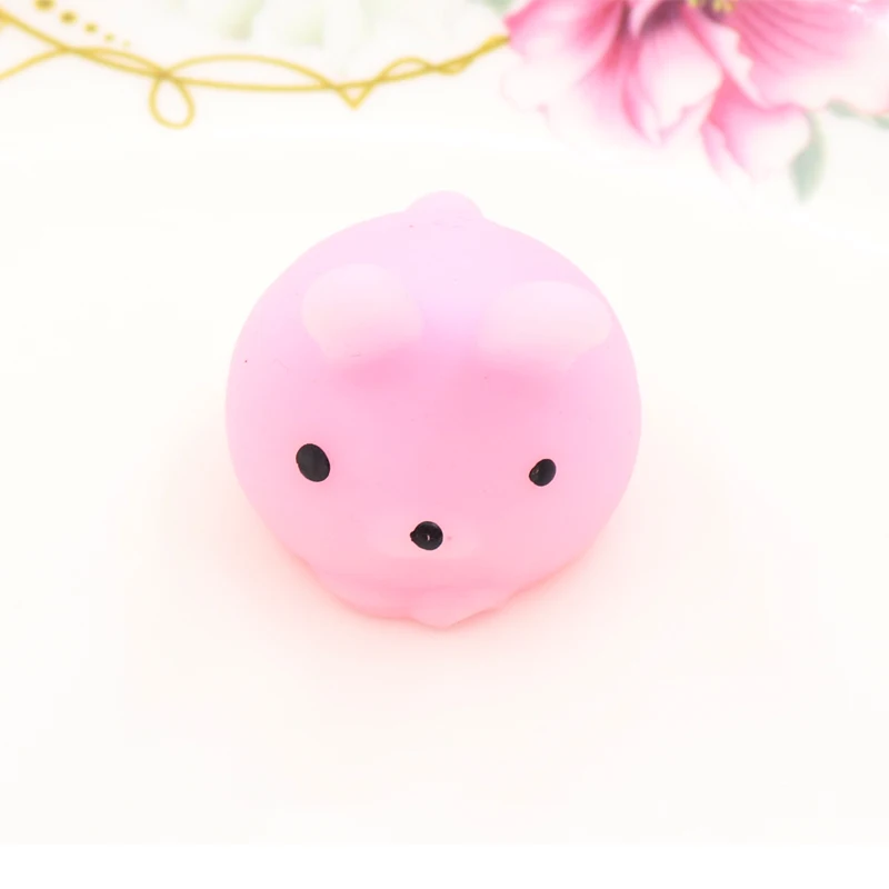 Мини-сжимаемая игрушка милая кошка антистрессовый мяч сжимаемая забавная шутка