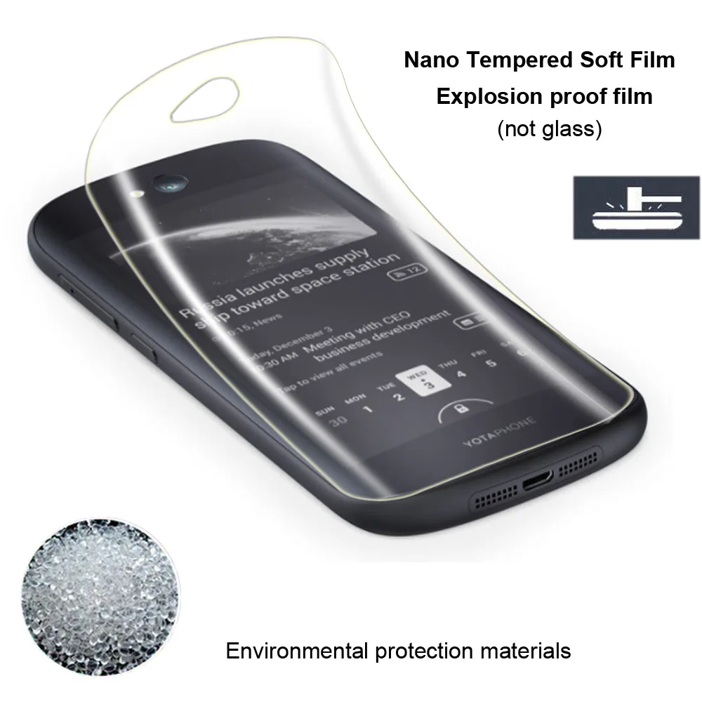 Защитное стекло на yotaphone 2 стекло фронт& назад