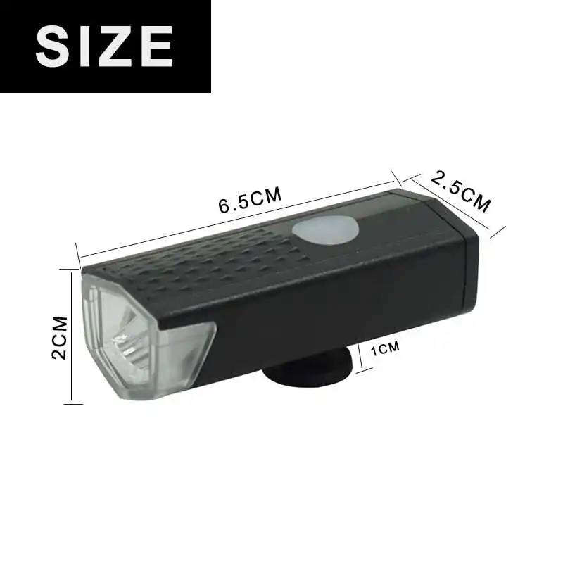 WasaFire 300 лм Портативные велосипедные лампы, USB Перезаряжаемый велосипедный передний светильник, водонепроницаемый велосипедный передний светильник s светодиодный велосипедные фары