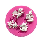 Силиконовая форма сделай сам в виде дракона из эпоксидной смолы