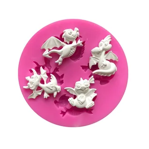 Силиконовая форма сделай сам в виде дракона из эпоксидной смолы