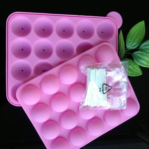 Силиконовая форма сделай сам для выпечки тортов с 20 палочками|chocolate mould|silicone