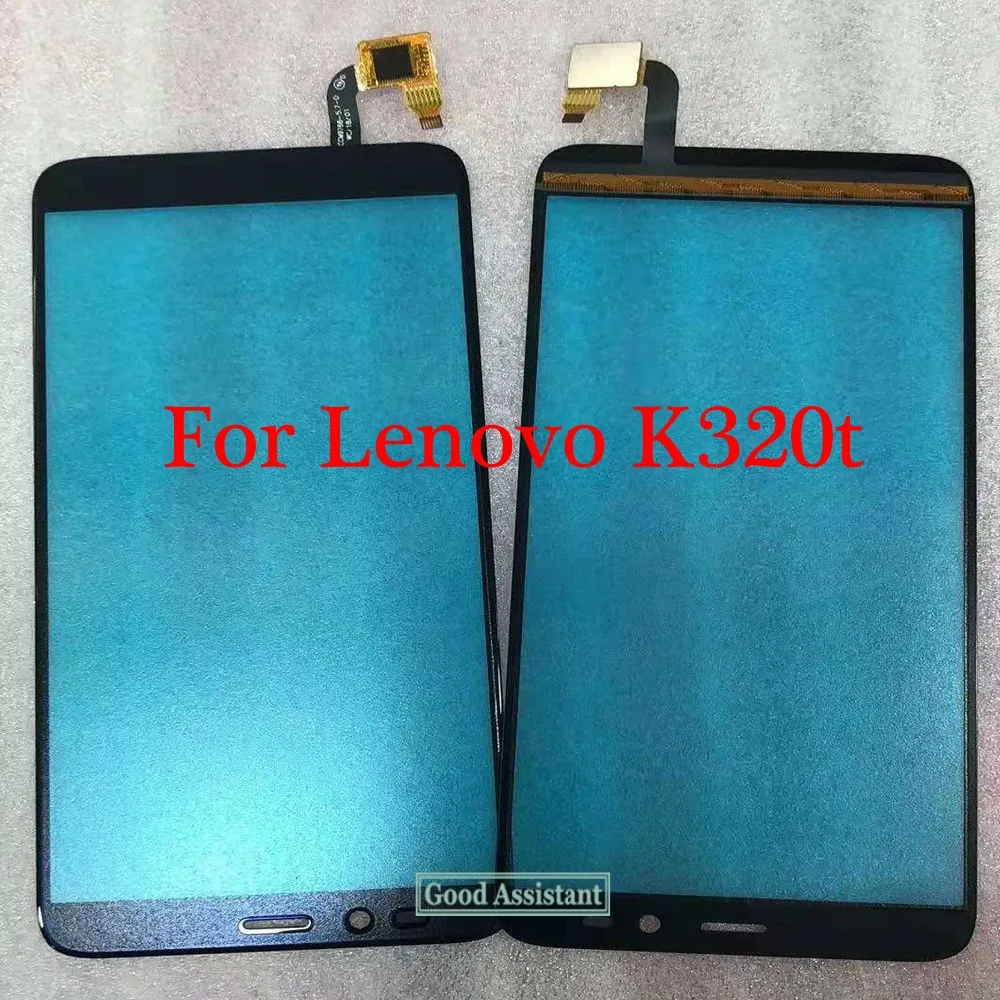 Высококачественный черный 5 7 дюймовый сенсорный экран для Lenovo K320t дигитайзер