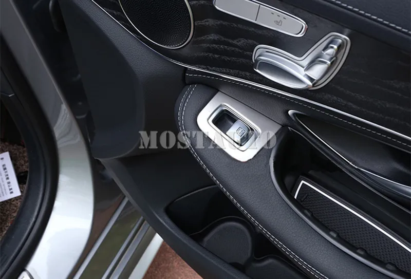 Для Benz GLC X205 X253 Внутренняя дверь подлокотник окно переключатель кнопка Крышка