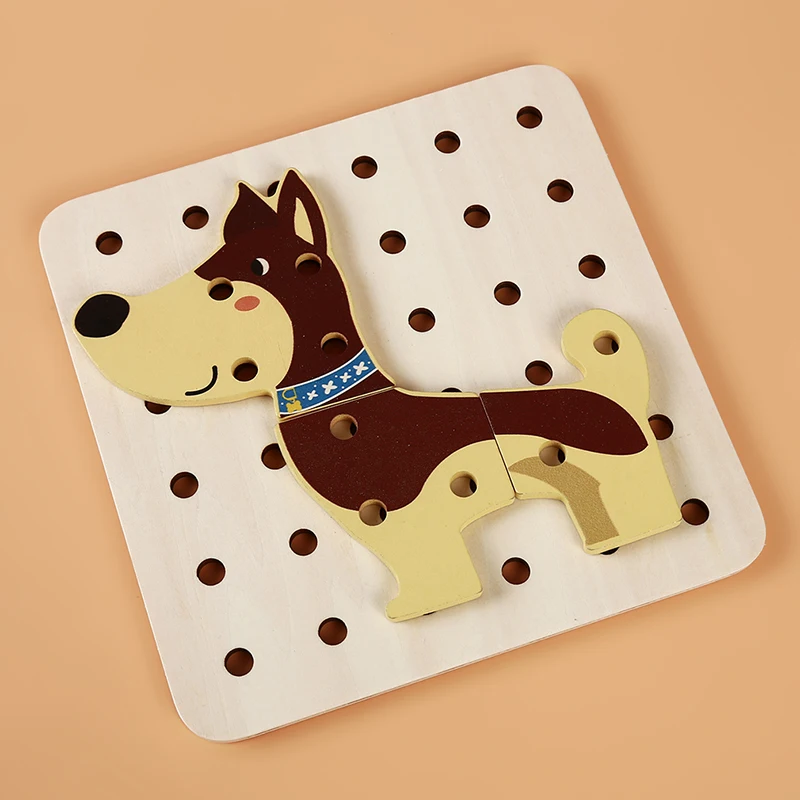 Различные формы DIY ремесла доска для нарезания резьбы детей деревянная игрушка