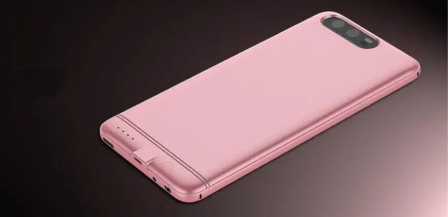 Роскошный тонкий чехол для внешнего аккумулятора 6000 мАч для huawei Honor 9, чехол для внешнего зарядного устройства с металлическим бампером