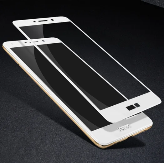 White Защитная пленка на весь экран из закаленного стекла для huawei Honor 6C DIG-L01 DIG-L21 DIG-L21HN 5," Nova Smart DIG L21 - Цвет: White