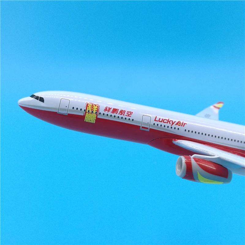 20 см lucky airbus A330 сплав авиационный самолет модель luckyair литье под давлением 1:200 весы