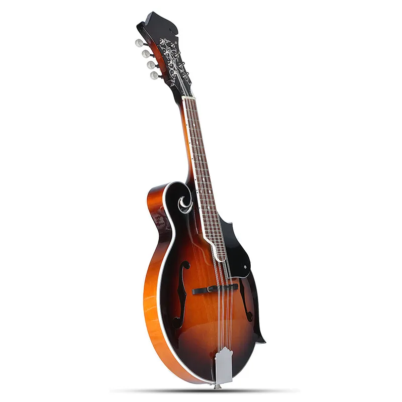Senrhy 8 струна Sunburst мандолин Paulowni музыкальный инструмент с жестким мандолином