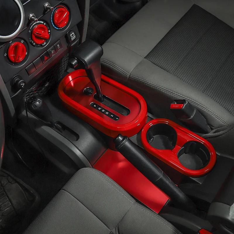 ABS Metal Air Outlet Key Hole CD Knob Decorated Cover Frame For Jeep Wrangler 2007 08 09 2010 AAA337 | Автомобили и мотоциклы
