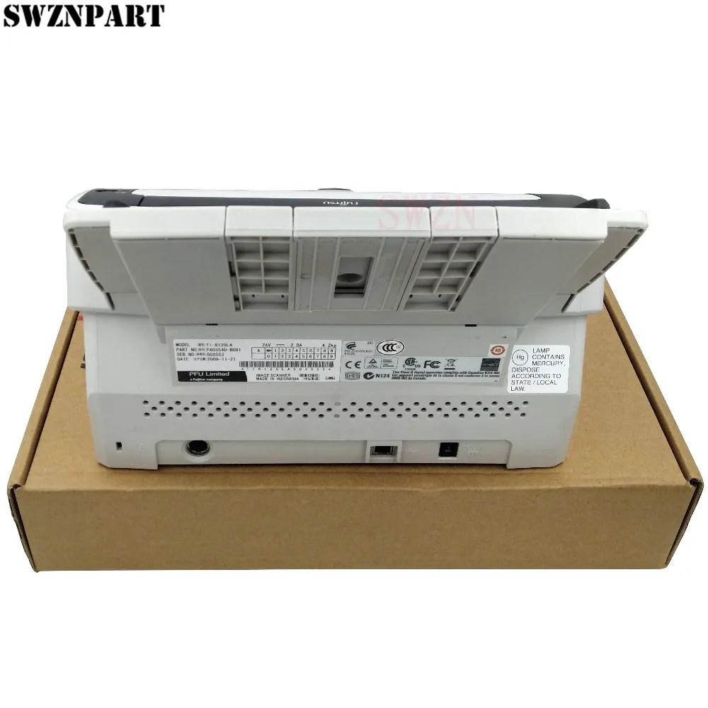 Сканер документов Fujitsu fi 6125 FI6125 6125dj USB цветной двухсторонний дуплексный сканер в