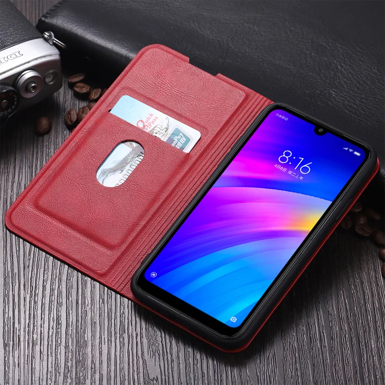 Роскошный кожаный чехол-книжка в стиле ретро с подставкой для OPPO Reno Ace A9 A5 Realme X2 Pro Чехол-книжка Магнитный чехол