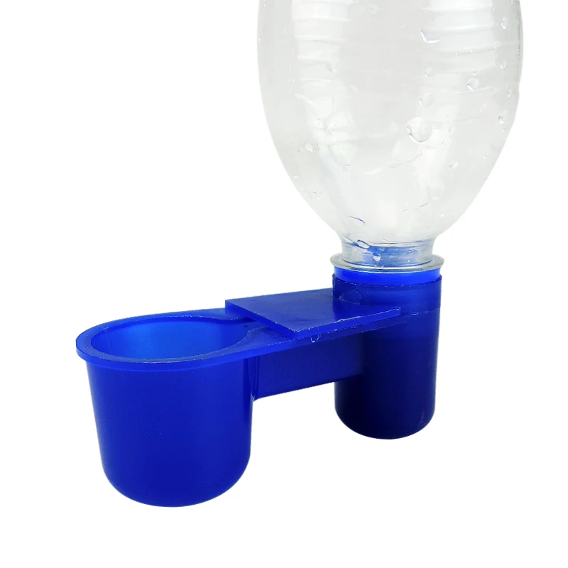 

2pcs Birds Dove Drinker Bowl Automatic Waterers Drinking Cups Dual Port Pet Automatic Bird Quail Feeder Waterer cup Equipment