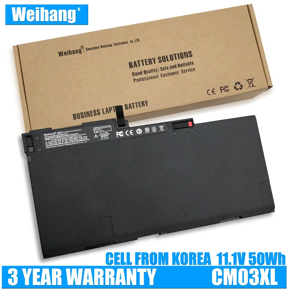 Korea Cell Weihang CM03XL Аккумулятор для HP EliteBook 740 745 840 850 G1 G2 ZBook 14 HSTNN-DB4Q HSTNN-IB4R 716724-171 |