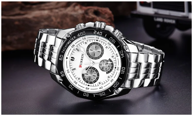 Curren Мужские часы quartzwatch Relogio masculino военные наручные часы модные повседневные Водонепроницаемость армии sports8077