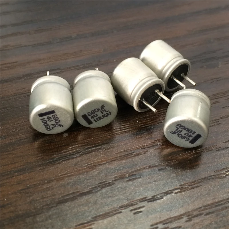 100 шт. 680 мкФ 4V FL Series 8x9 мм низкий ESR оригинальный 4V680uF VGA/материнская плата