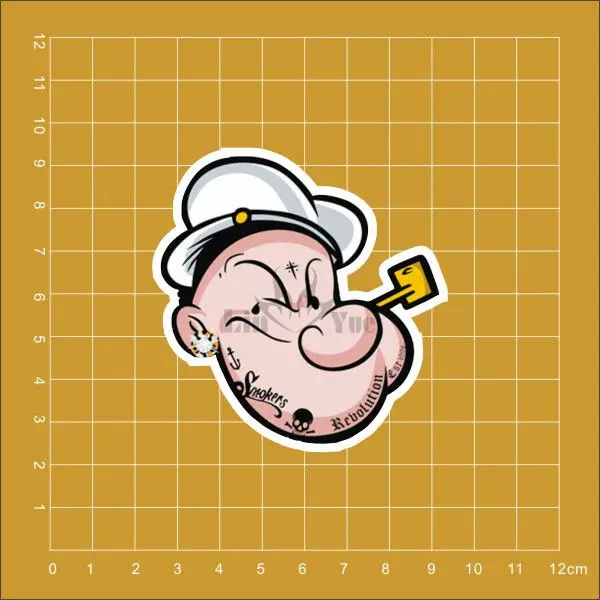 Popeye с татуировкой ноутбук Холодильник Скейтборд тележка чехол рюкзак столы
