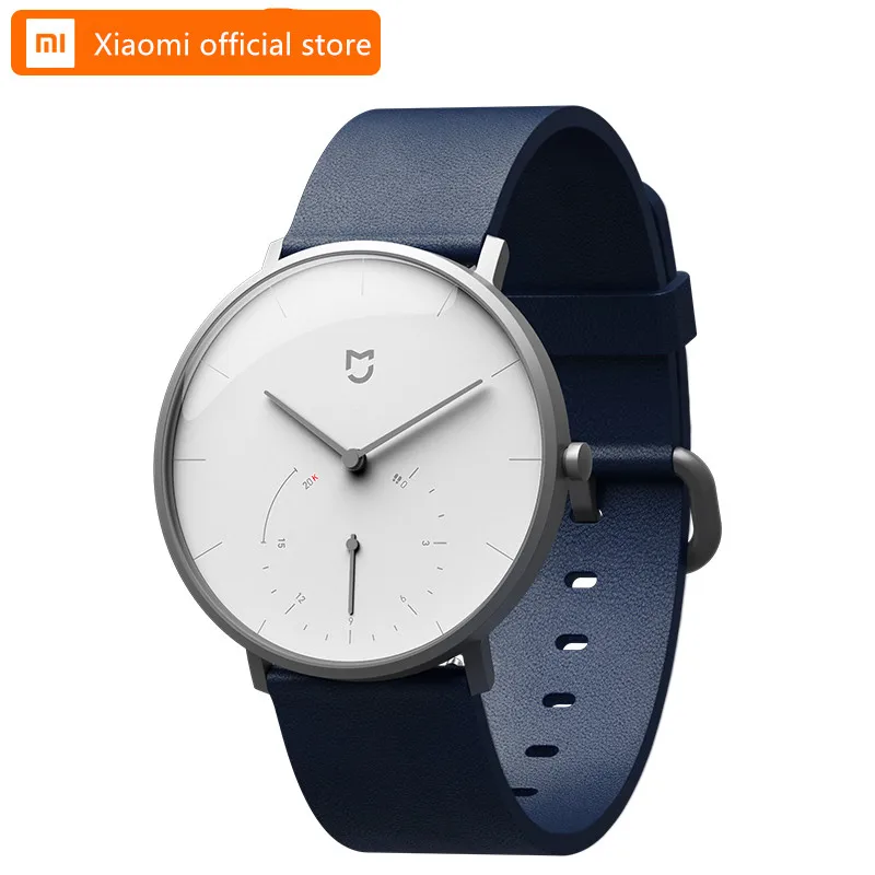 Оригинальные кварцевые часы Xiaomi Mijia водонепроницаемый двойной циферблат с