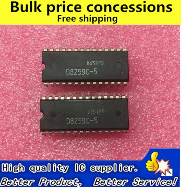

Free Shipping 10pcs/lots D8259 D8259AC-2 UPD8259AC-5 DIP-28