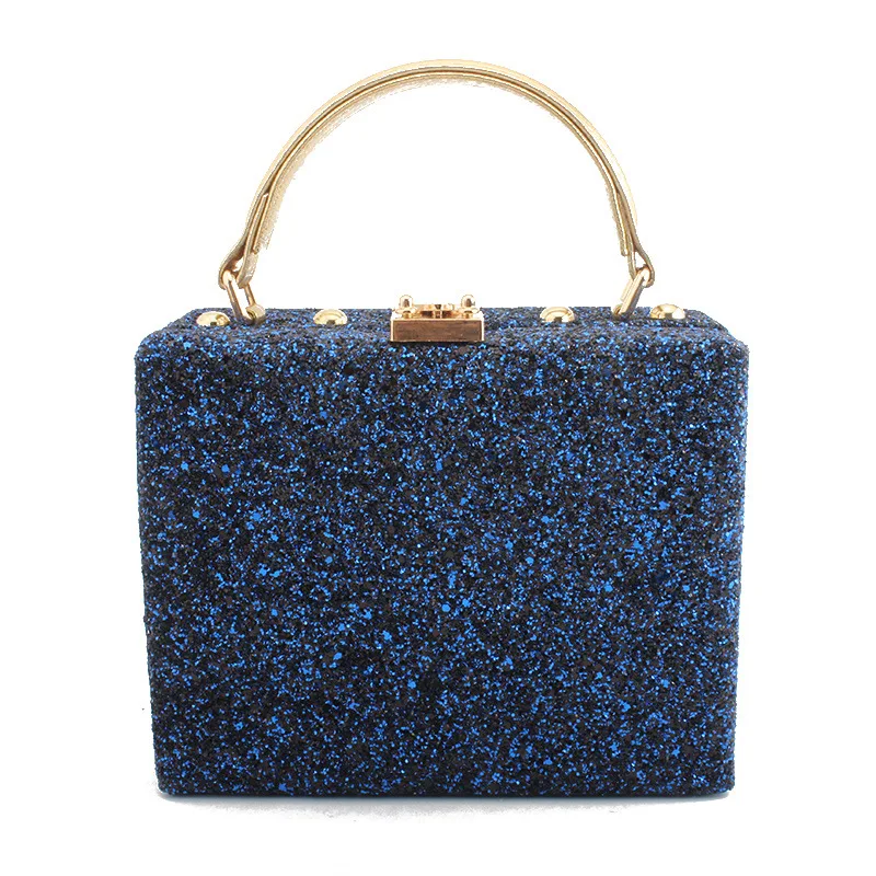 Glitter Evening Bag Luxury Handbags Designer Party Wedding Shoulder Crossbody for Female 8 Colors Small Chain Bolsos Mujer | Багаж и сумки