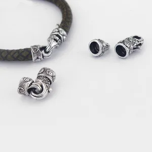 Застежка-карабин в форме цветка, 6 мм, 5 комплектов