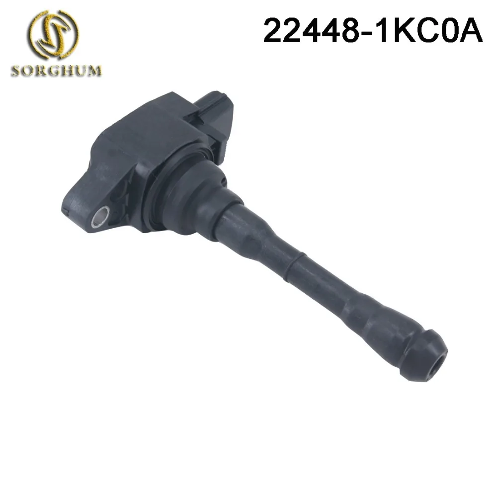 Новая Оригинальная катушка зажигания 22448 1KC0A XIC AC06N для Nissan Juke Sentra 1.6L 2011 2017|Катушка