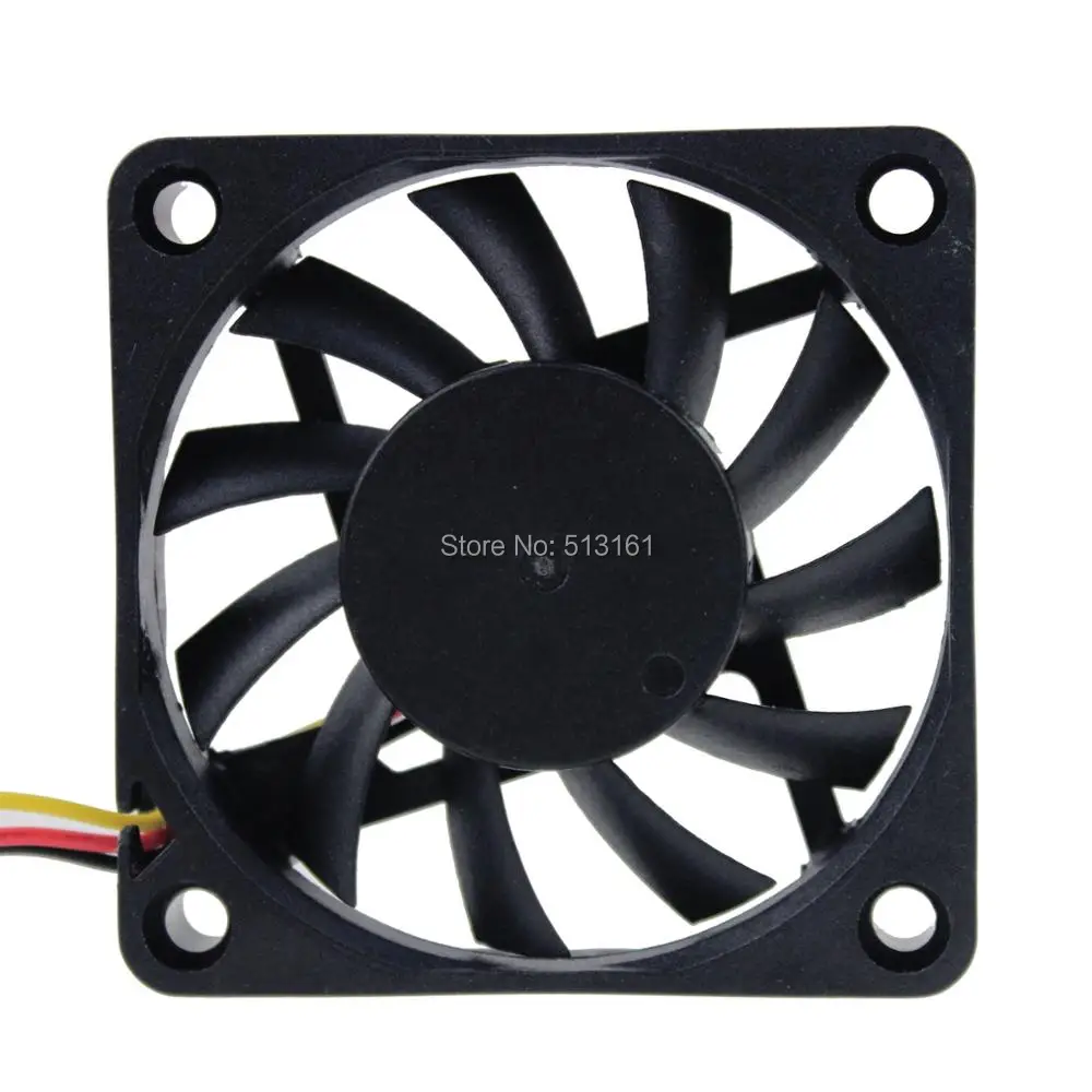 Gdstime 3Pin DC 12 В 60x60x10 мм 60 6 см Case охлаждения Cooler поклонников|Кулеры и системы