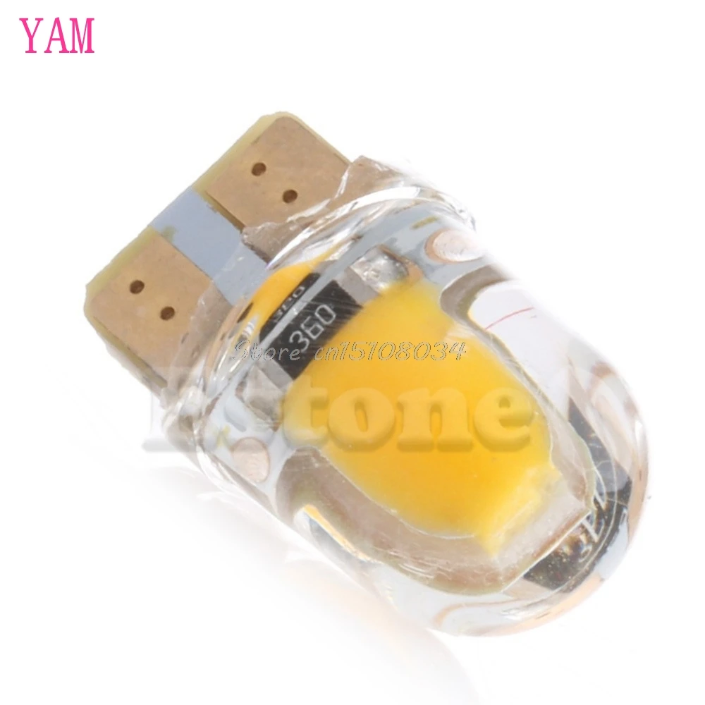 T10 194 168 W5W 8 SMD LED Canbus Silica Bright License Light Bulb Warm white #K4U3X# | Лампы и освещение