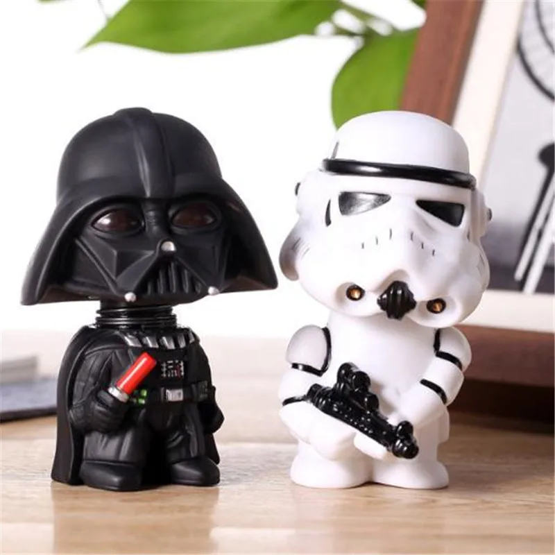 Кукла MR TEA Star Wars для салона автомобиля черная фигурка Дарта Вейдера модель Stormtroopers