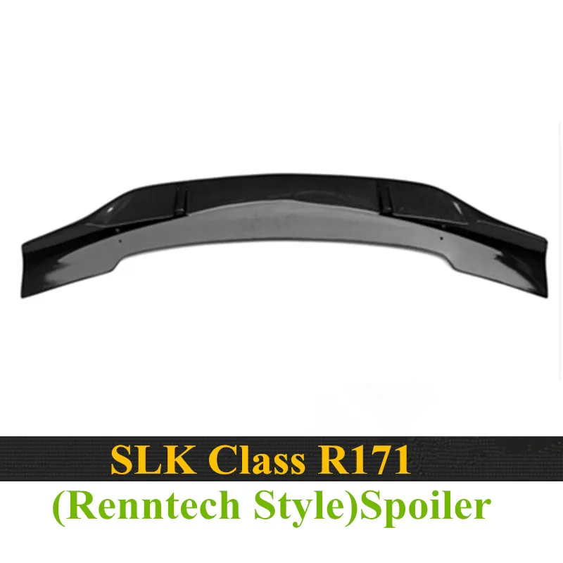 SLK класса R171 модель углеродного волокна черный глянец стиль Renntech задний багажник