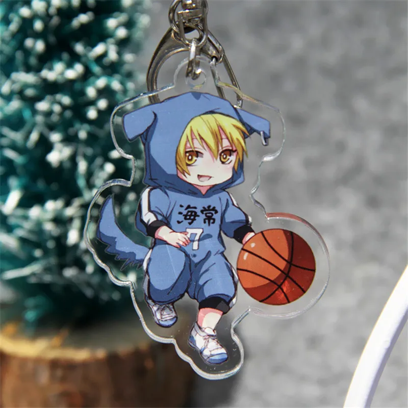 Аниме Kuroko no basuke баскетбол акриловый брелок Kagami Taiga мультфильм косплей подарок