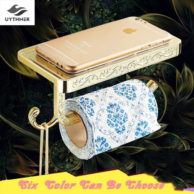 Uythner Бесплатная Доставка Винтаж евро шесть цветов Ванная комната Туалетная