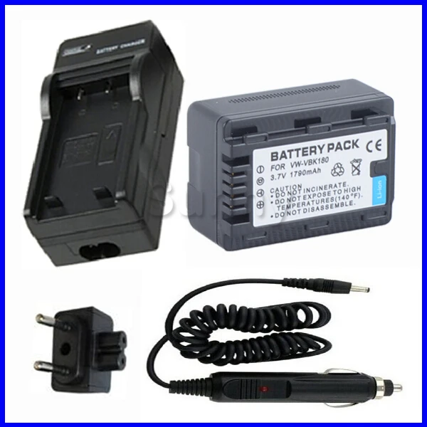 Аккумулятор + зарядное устройство для Panasonic HC V10 V100 V100M V500 V500M V700 V700M HDC TM55 TM80 TM90