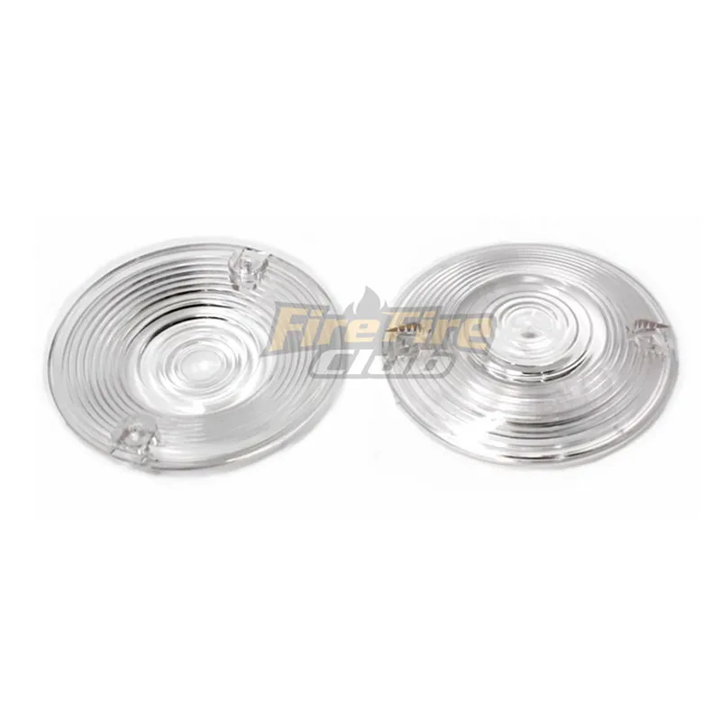 

Motorcycle Turn Signal Lights 3colors Lens Cover 2pcs For 1986-2014 Harley Touring Road King Glide