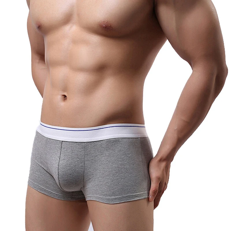 Мужские боксеры нижнее белье шорты для мужчин мужские трусы Cuecas Masculina хлопковые