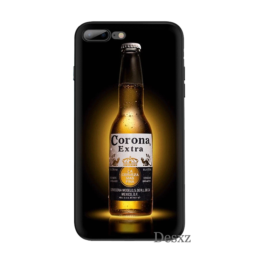 Desxz сотовый силиконовый чехол для телефона TPU для iPhone 7 8 6 6s Plus X XS Max XR 5 5S SE Обложка Золотая Корона дополнительная пивная оболочка