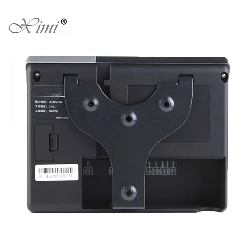 ZK IFACE702 Linux Системы уход за кожей лица и Fingerpint Система контроля доступа с резервным