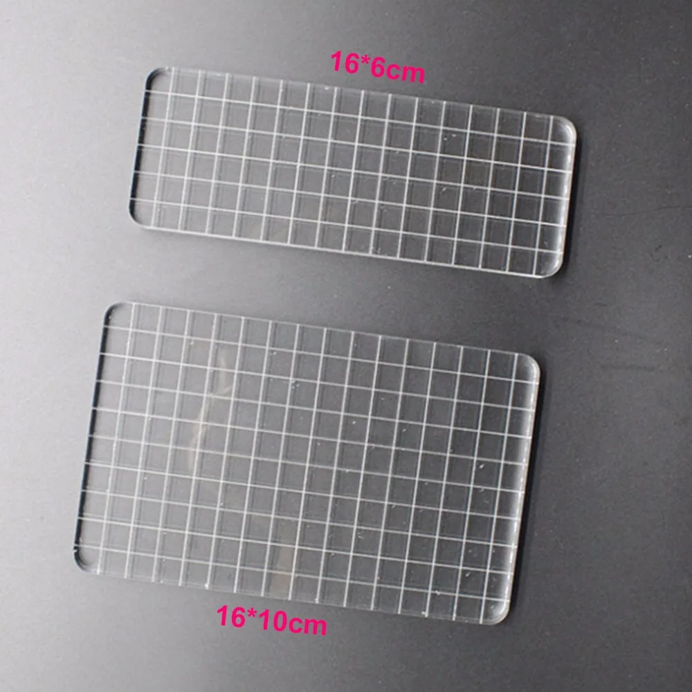 Идеальный прозрачный акриловый штамп с подкладкой Большой 2|Штампики| |